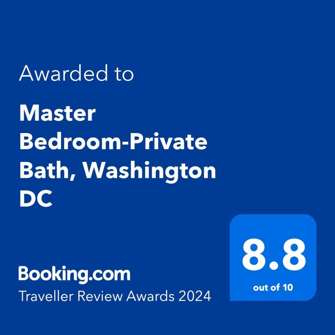 Master Bedroom-Private Bath, Washington Dc 외부 사진